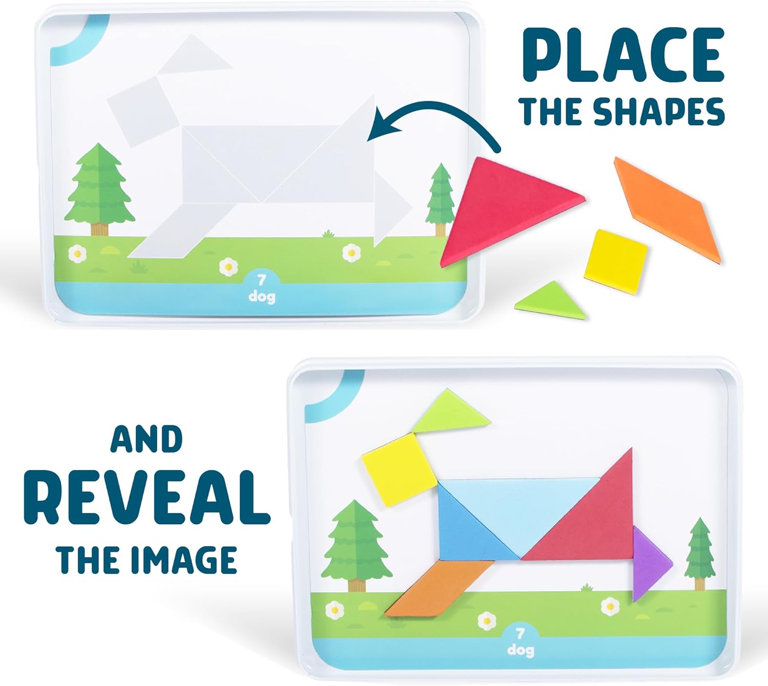 Chuckle & Roar Magnetic Block Shape Makers