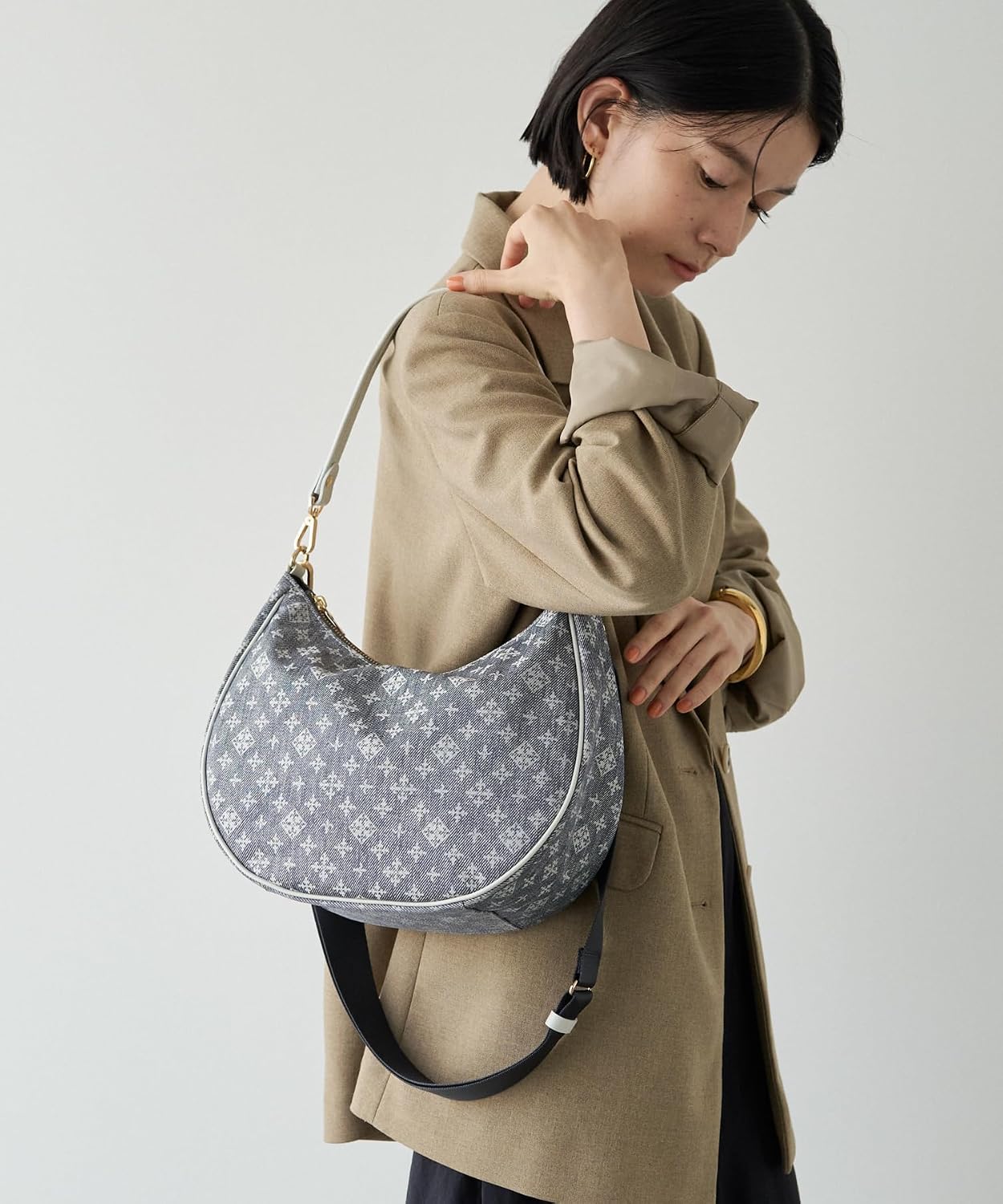 ラシット] Denim Print 2wayショルダーバッグ RUZ1051122A0005 