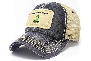 An Appeal to Heaven Flag Patch Trucker Hat, Black - Embroidered, Trucker...