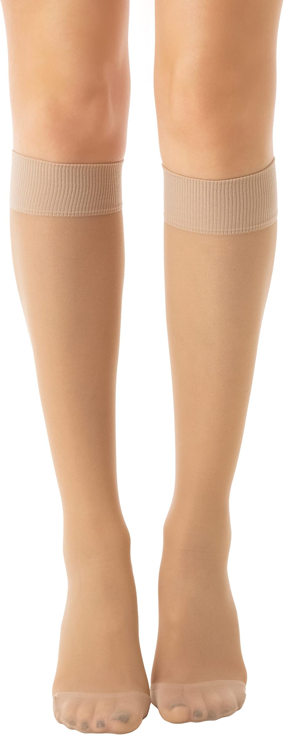 Compression Socks for Women, Knee High Socks 18-22 mmHg, Basic 850