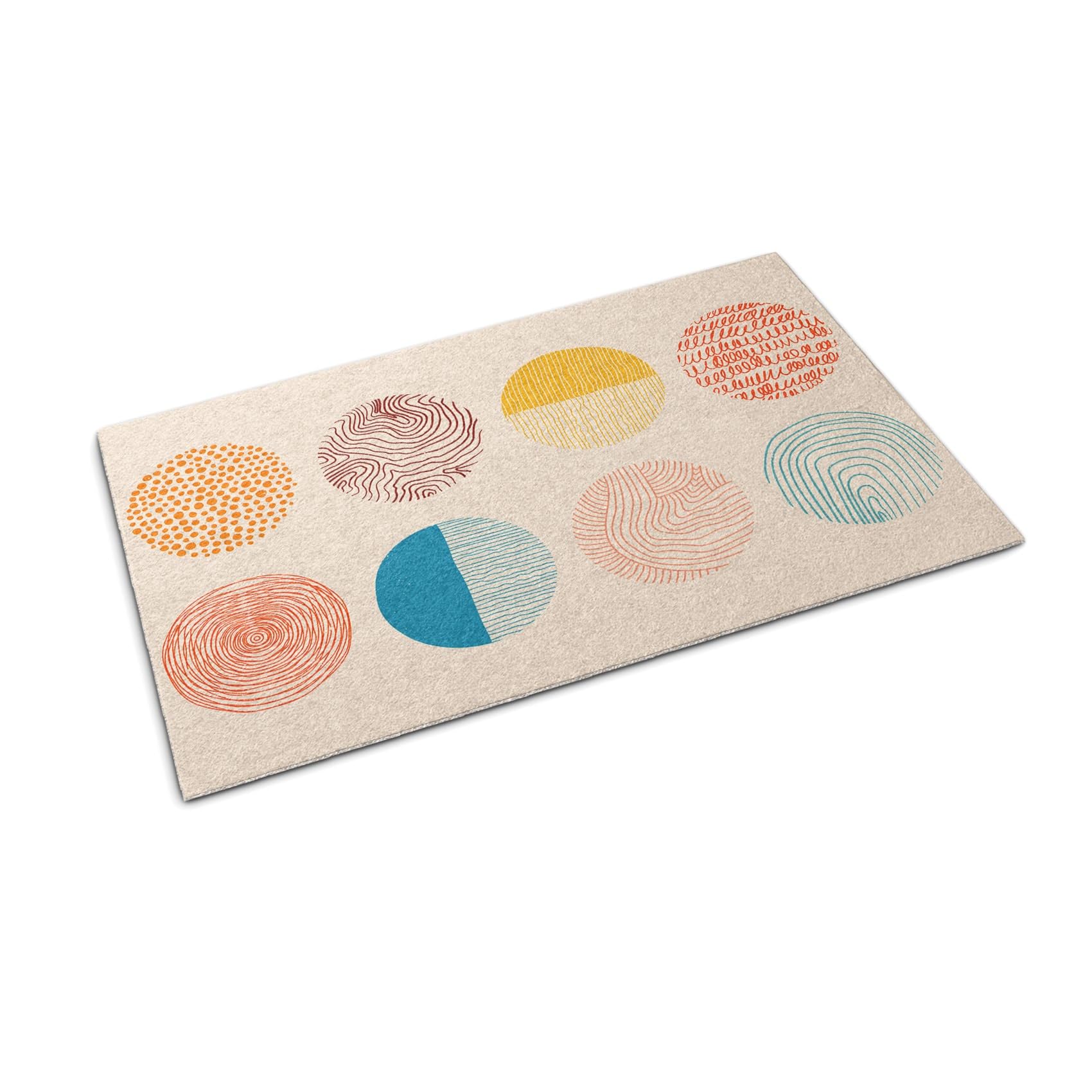 Tapis d'accueil 150x100 cm Tulup - Grand paillasson de sol résistant