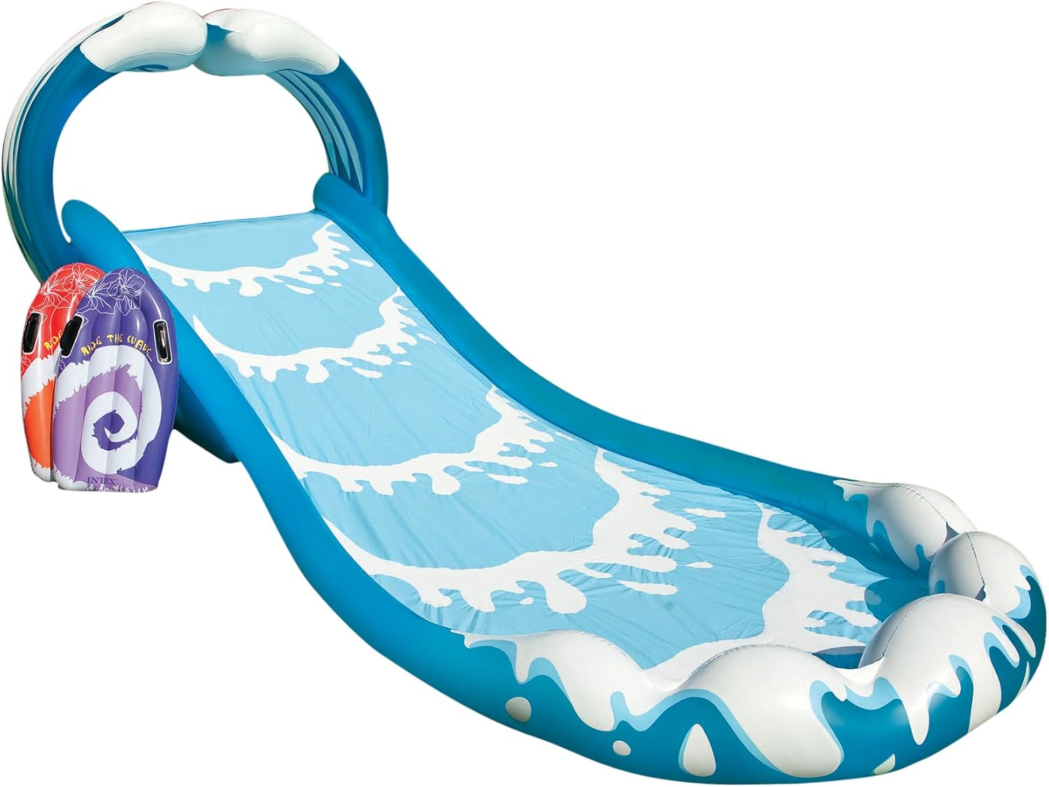 Intex Surf 'N Slide Inflatable Play Center, 174" X 66" X 64", for Ages 6+
