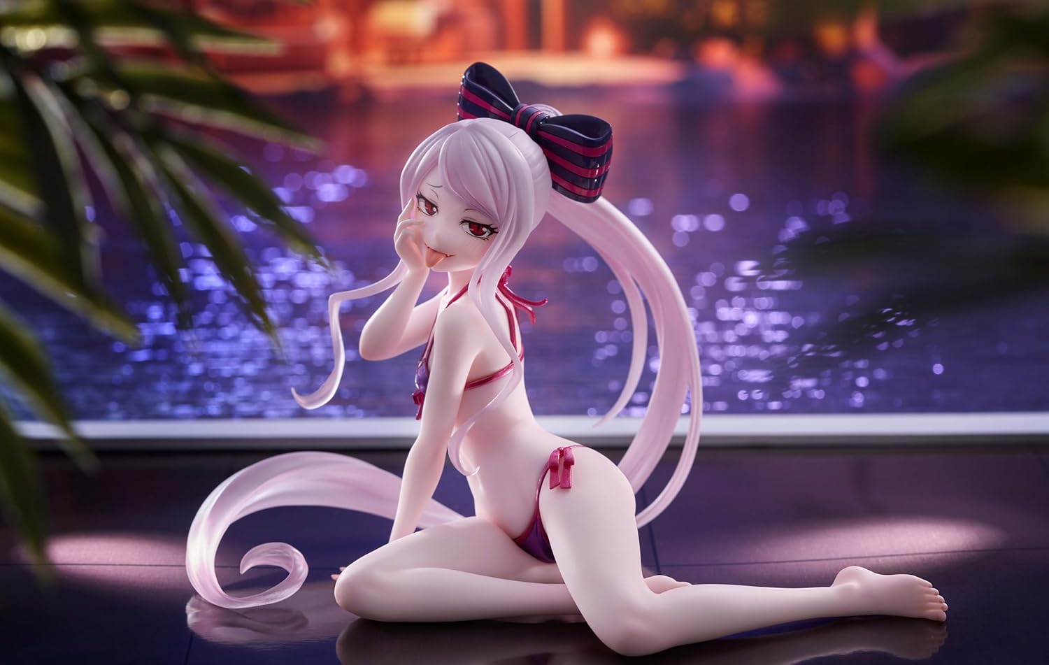 Taito-Overlord Desktop Cute Figure - Shalltear (Swimsuit Ver.)