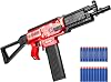 GTAKH Electric Automatic Toy Guns DIY Combination Toy Foam Blasters & Guns with 30 PCS Safety Refill Darts Compatible with Nerf Gun- ABS Material -Long Range Precision Shooting - for Boy & Girls
