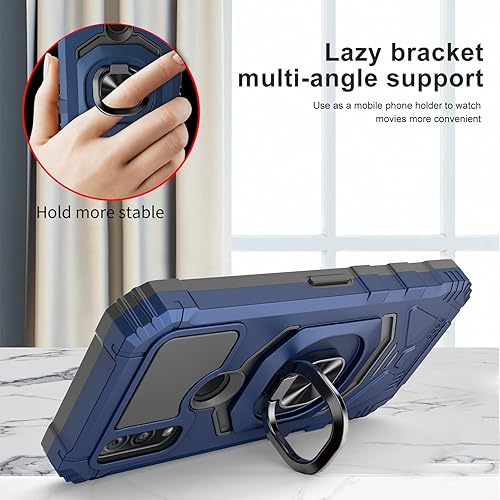 Miniatura 2 de Ailiber DuraSport UW C6930 - Funda compatible con Kyocera DuraSport 5G, con protector de pantalla, soporte de anillo para montaje magnético de