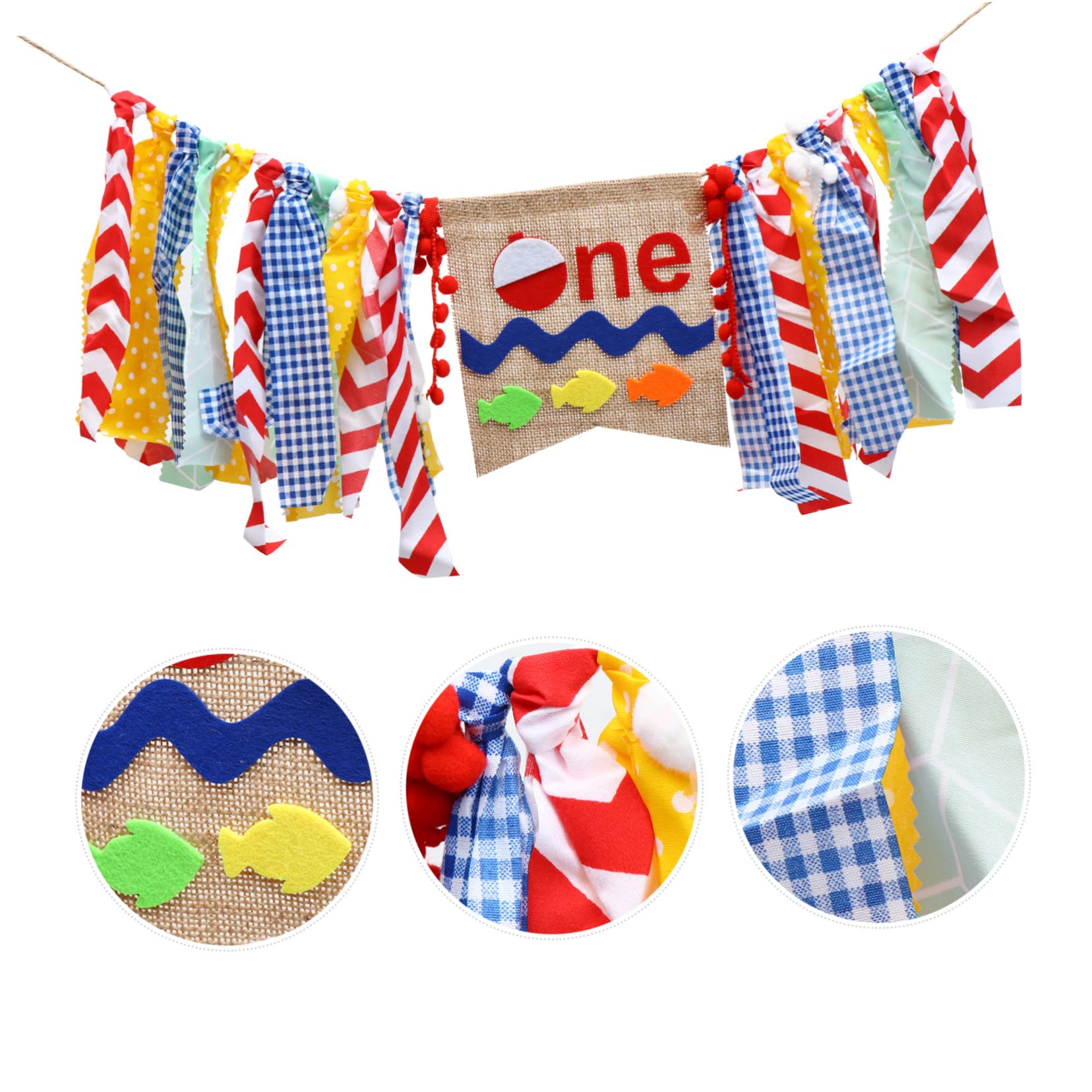 Vaguelly 3piezas Banderín Decorativo De Cumpleaños Cumpleaños Guirnalda Para Fiesta De Decoración Colgante Para Celebraciones Para Mesas y Paredes