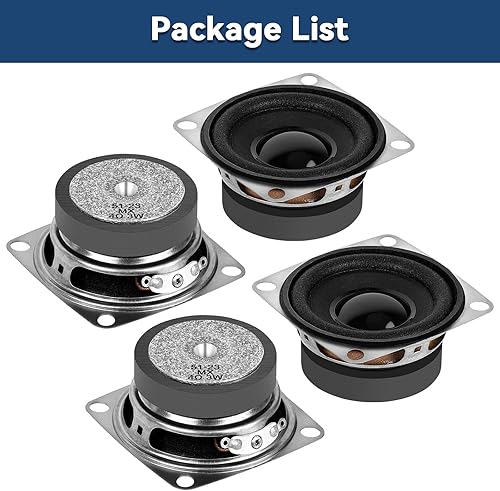 Miniatura 9 de MakerHawk 2 "4 ohmios 3W gama completa altavoz de audio estéreo Woofer altavoz para Arduino (4pcs)