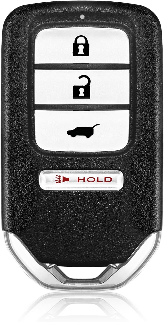 Replacement for 2017 2018 2019 2020 Honda Civic Odyssey Pilot LX CR V Key Fob Remote Control KR5V2X 4 Buttons 433MHz