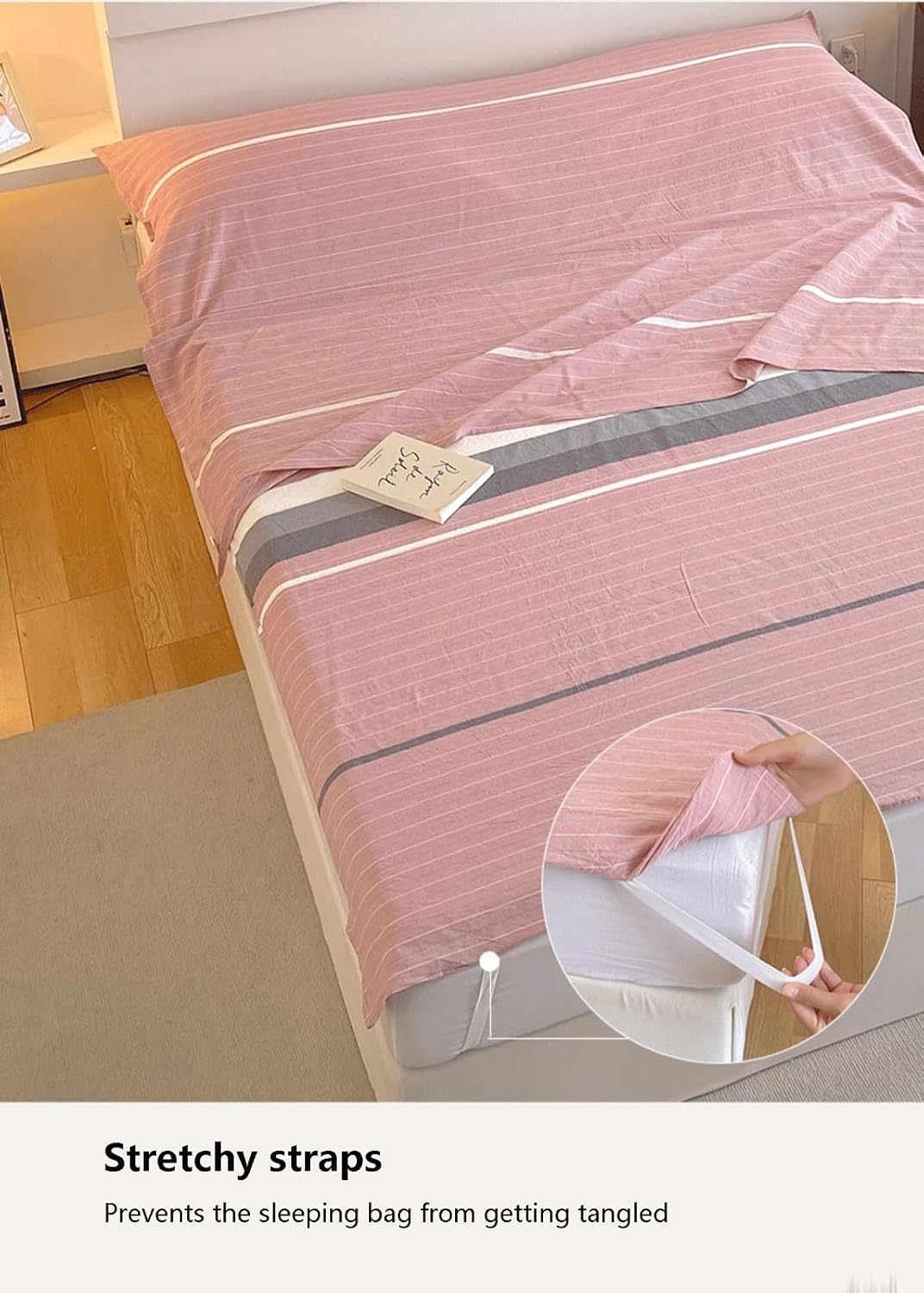 Sleeping Bag Liner Lightweight Single Double Travel Sheet Adult Sleep Sack Camping Sheets Travel Sleep Sack for Backpacking Hotels