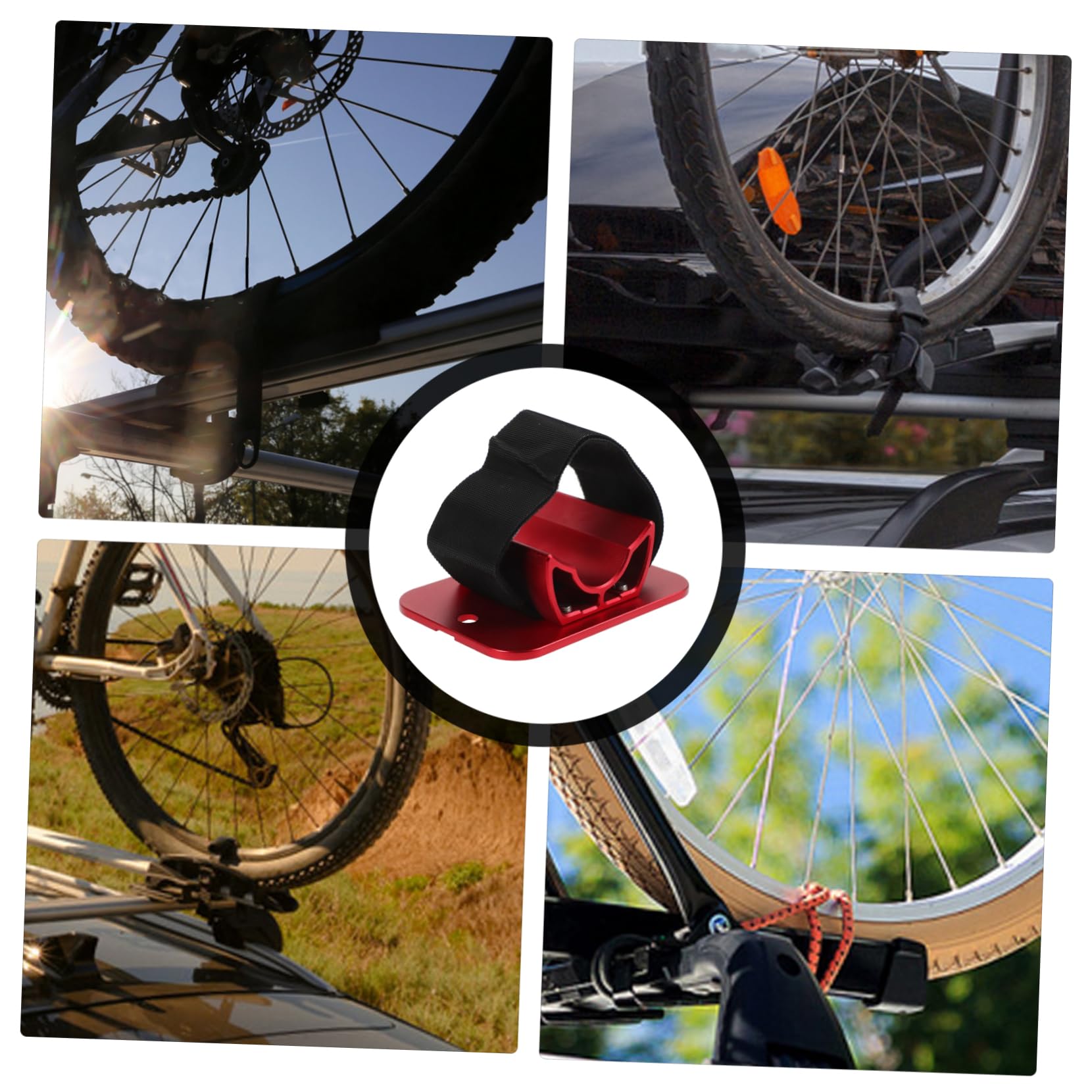 Happyyami Portapacchi per Biciclette per Posteriore Facile Installare Compatibile Auto