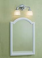 Vista 1 de Kohler Devonshire - Lámpara de tocador de baño, aplique de pared, posición hacia arriba o hacia abajo, listado UL, 2 luces, cromo pulido