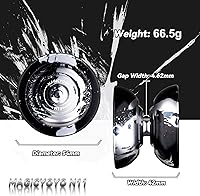 Vista 5 de MAGICYOYO Paquete de 3 Yoyos de doble propósito - N11 Yoyo sensible y no responde con rodamiento para herramientas avanzadas + rodamientos + 3