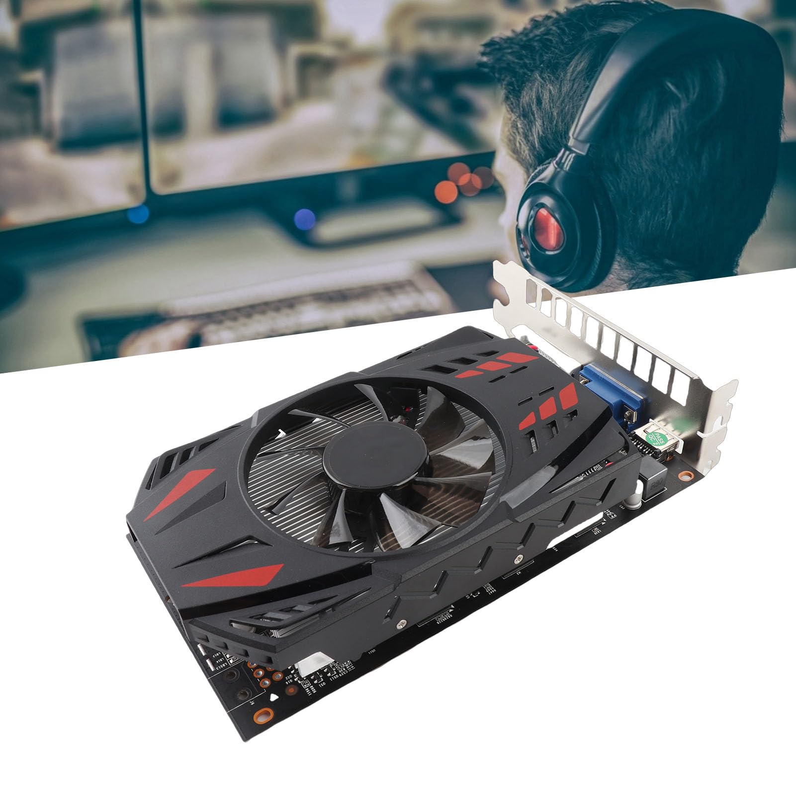 Amazon.co.jp: GTX1050Ti ゲーミング グラフィックス カード、1GB DDR5