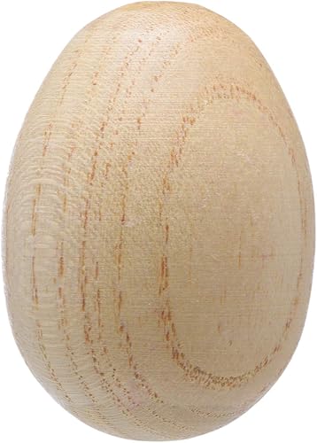 Miniatura 2 de Instrumento de percusión musical para coctelera de huevos de madera natural, 2 piezas