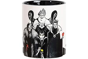 Disney Villains Coffee Mug - Official Disney Villains Merchandise - Ursula, Cruella, Maleficent