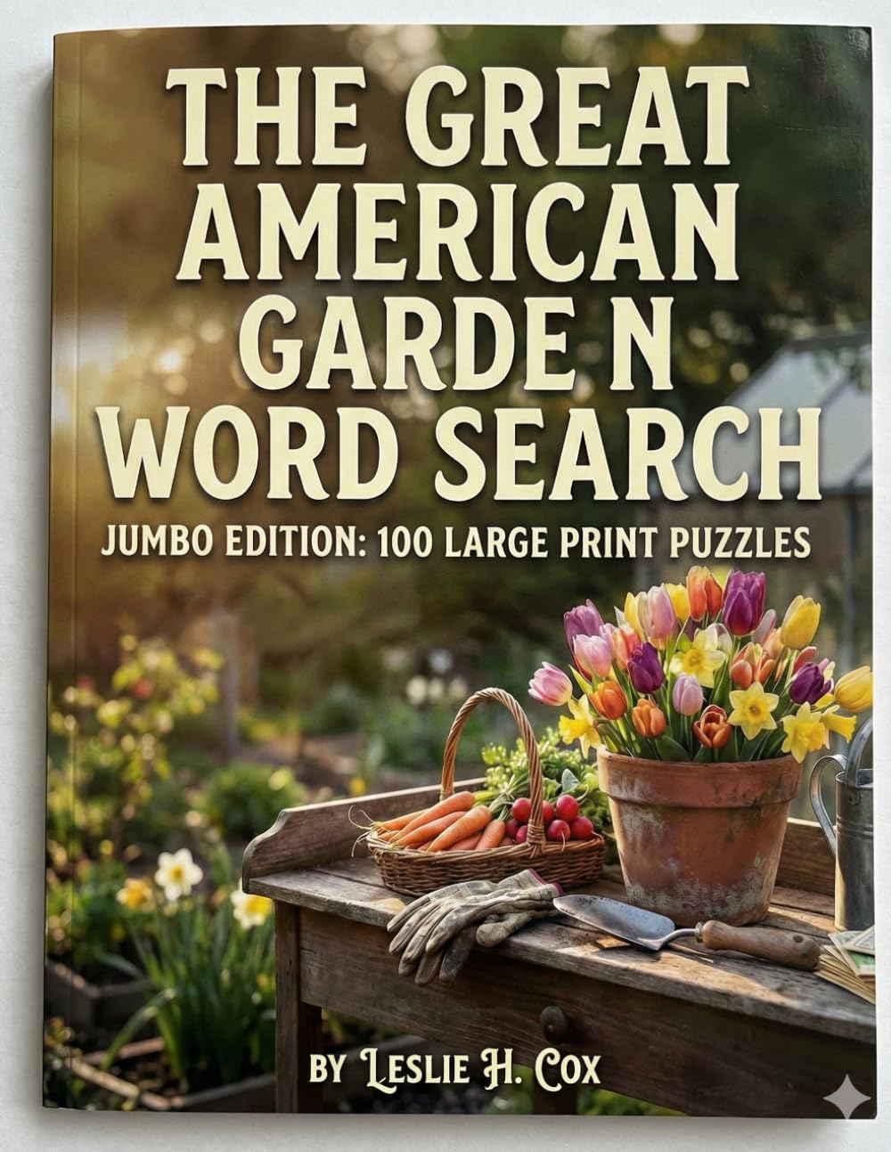 The Great American Garden Word Search: Jumbo Edition: 100 Large Print Puzzles