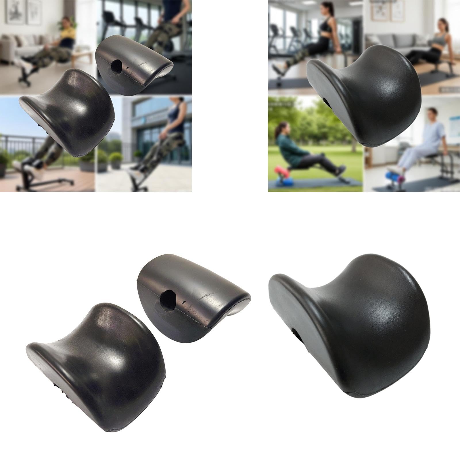 Inversion Table Leg Clamp Cushion Stable Support Workout Gym Use Replacement 1pcs-picture-12