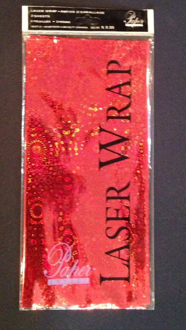 RED Design Laser Wrap Gift Wrap / Tissue Paper Health