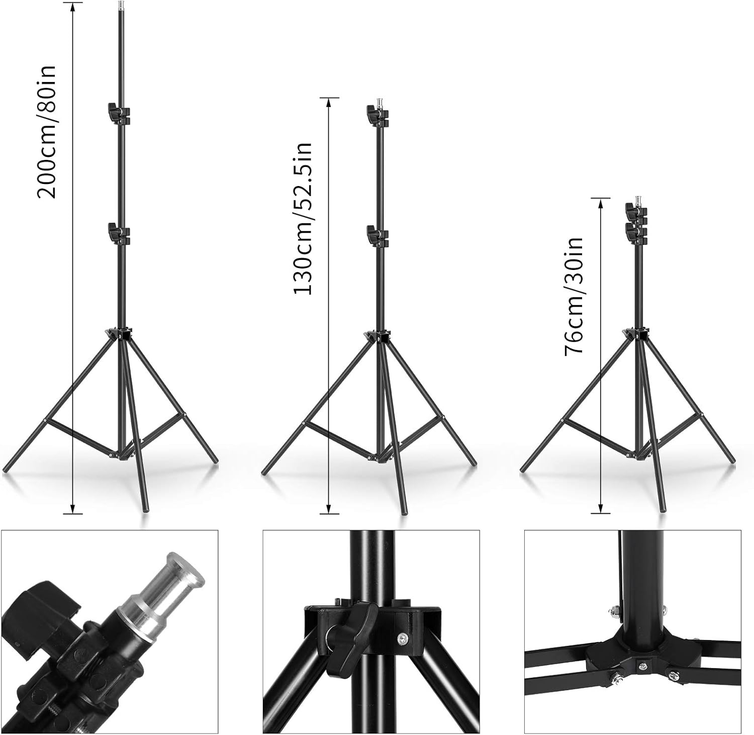 ❤ Crаzу Dеаlѕ LOMTAP Photography Lighting Umbrella Kit 6.5ftx9.8ft Background Support System Green Screen Continuous Backdrop for Photo Portrait Video Studio Shoot with Light Stand 2 in 1 Reflector 2 Bulbs 3 Clips