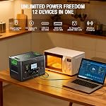 2400W power station output ports или 1843.2Wh power station setup