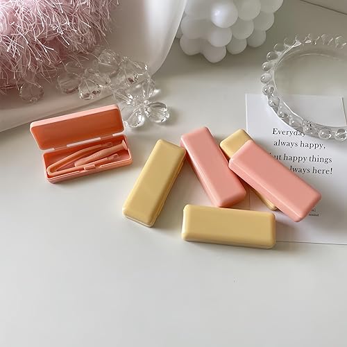 Miniatura 5 de Juego de 10 fundas de herramientas portátiles para lentes de contacto, removedor de lentes de contacto y herramienta de inserción