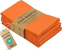 Vista 53 de Ruvanti - Juego de 12 servilletas de tela, servilletas de 45 x 45 centímetros lavables, suaves, duraderas, absorbentes, mezcla de algodón.