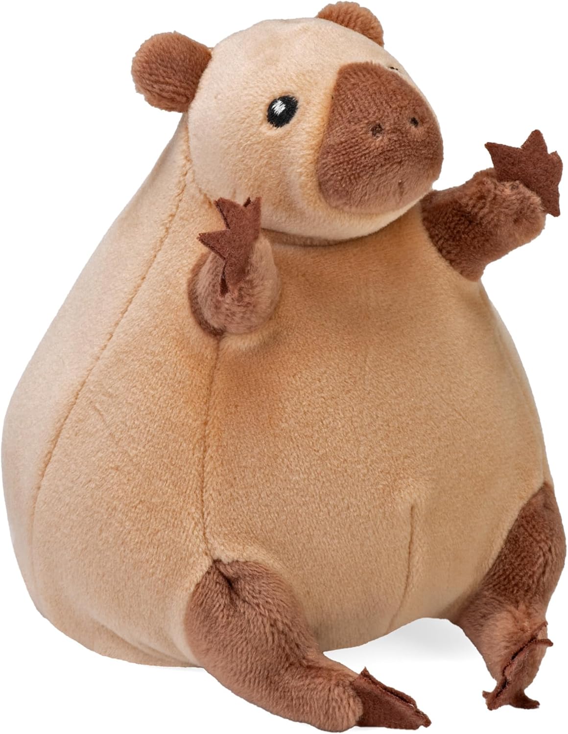 Wild Republic Flipkins Capybara, Stuffed Animal, 5 Inches, Plush Toy, Fill is Spun Recycled Water Bottles