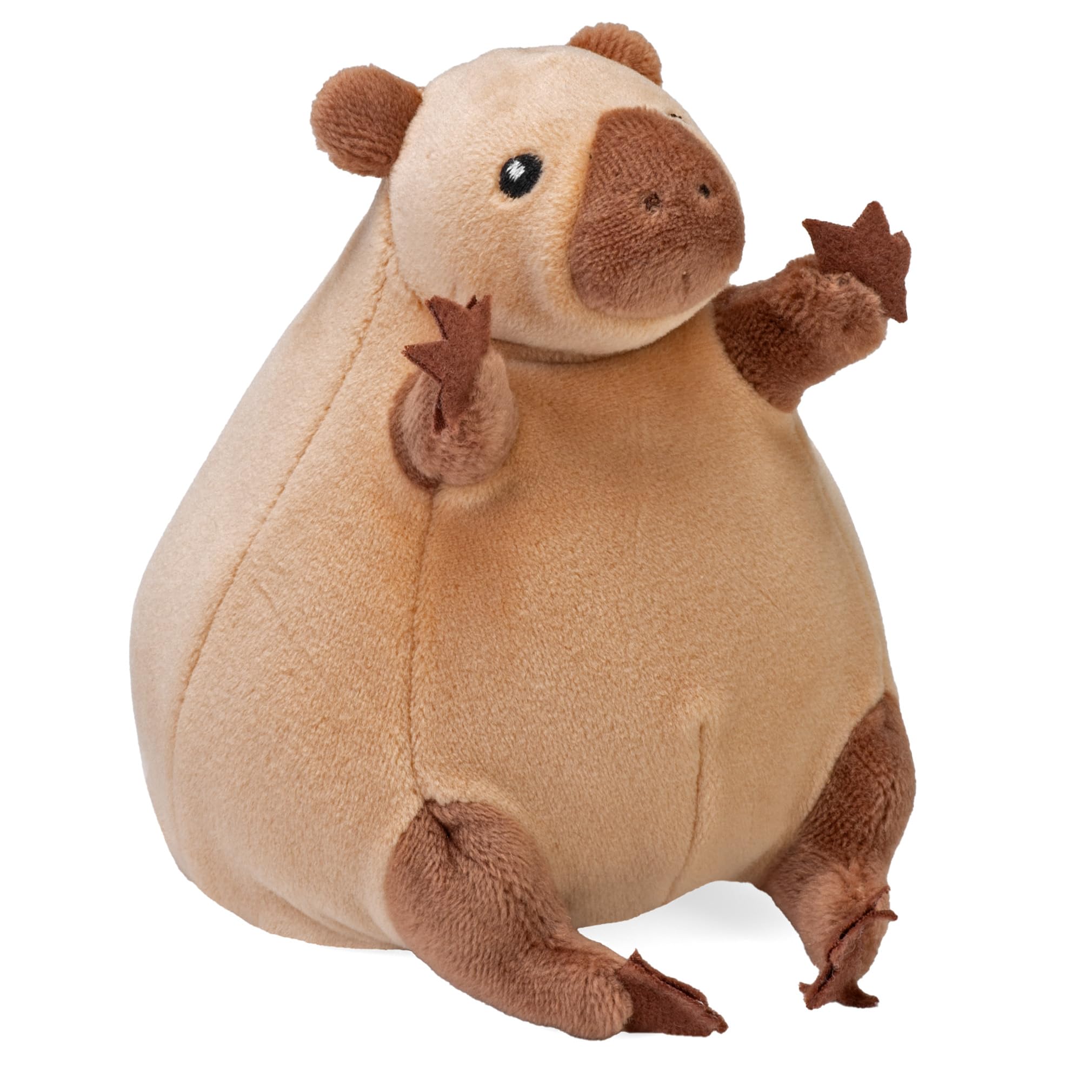 Wild Republic Flipkins Capybara, Stuffed Animal, 5 Inches, Plush Toy, Fill is Spun Recycled Water Bottles