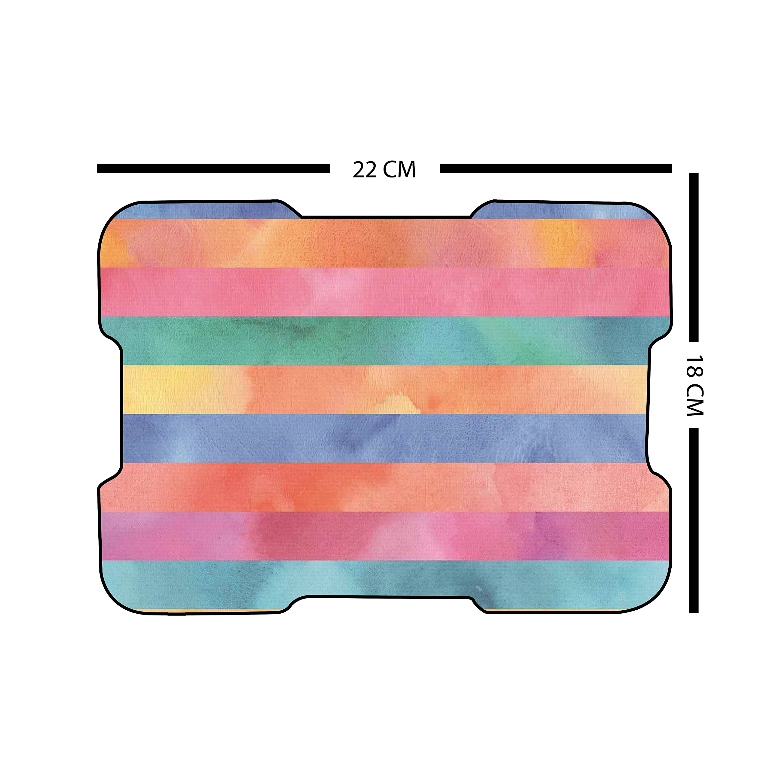 Alfombrilla De Ratón Con Reposamuñecas Ergonómica - 20x23 Cm, Antideslizante, Para Oficina Y Gaming