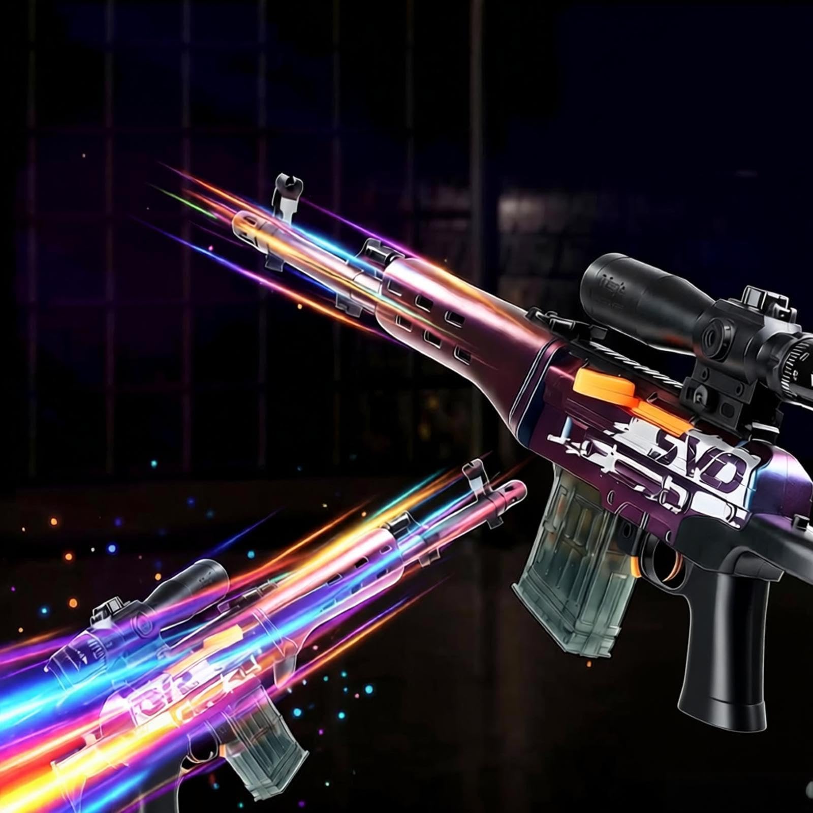 Pistolets Jouet, Pistolet avec éjection Balles Souples, Mousse Jouet Blaster, Pistolet a Bille Molle, Pistolet Jouets pour de Plus de Adulte, Fusil Sniper