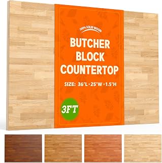 Solid Wood Butcher Block Countertop