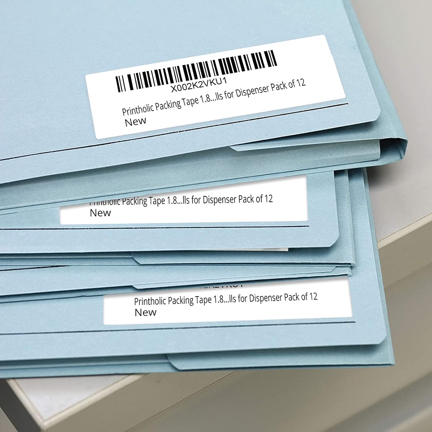 Compatible Direct Thermal Labels Replacement for Dymo 30252 (1-1/8" x 3-1/2") 24 Rolls Return Address & Barcode Labels - Use with Labelwriter 450, 450 Turbo, 4XL Printers - 350 Labels/Roll
