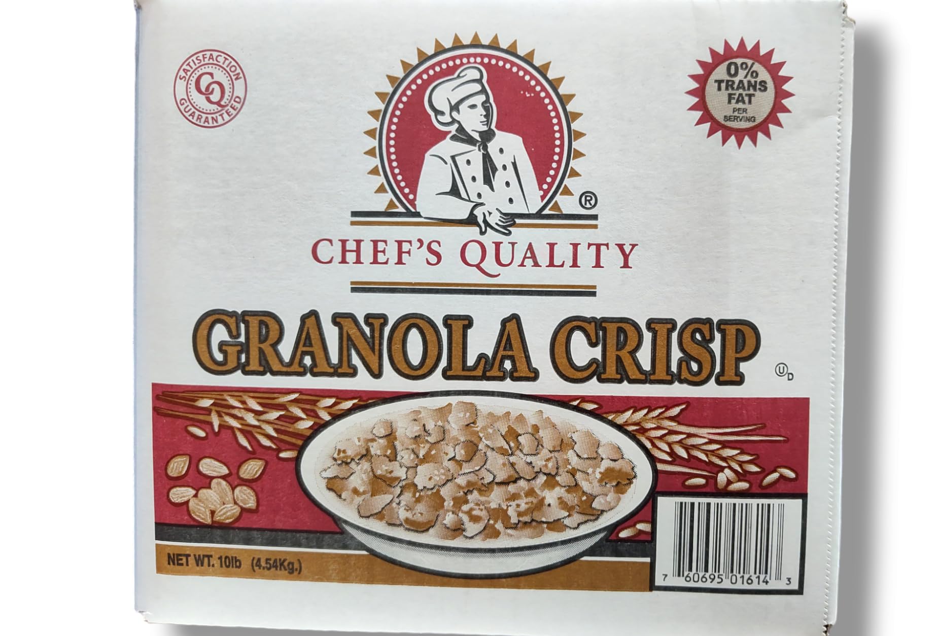 Generic Chef's Quality Crunchy Granola Crunchy 10 lbs Box. Made in USA Included kind keychain