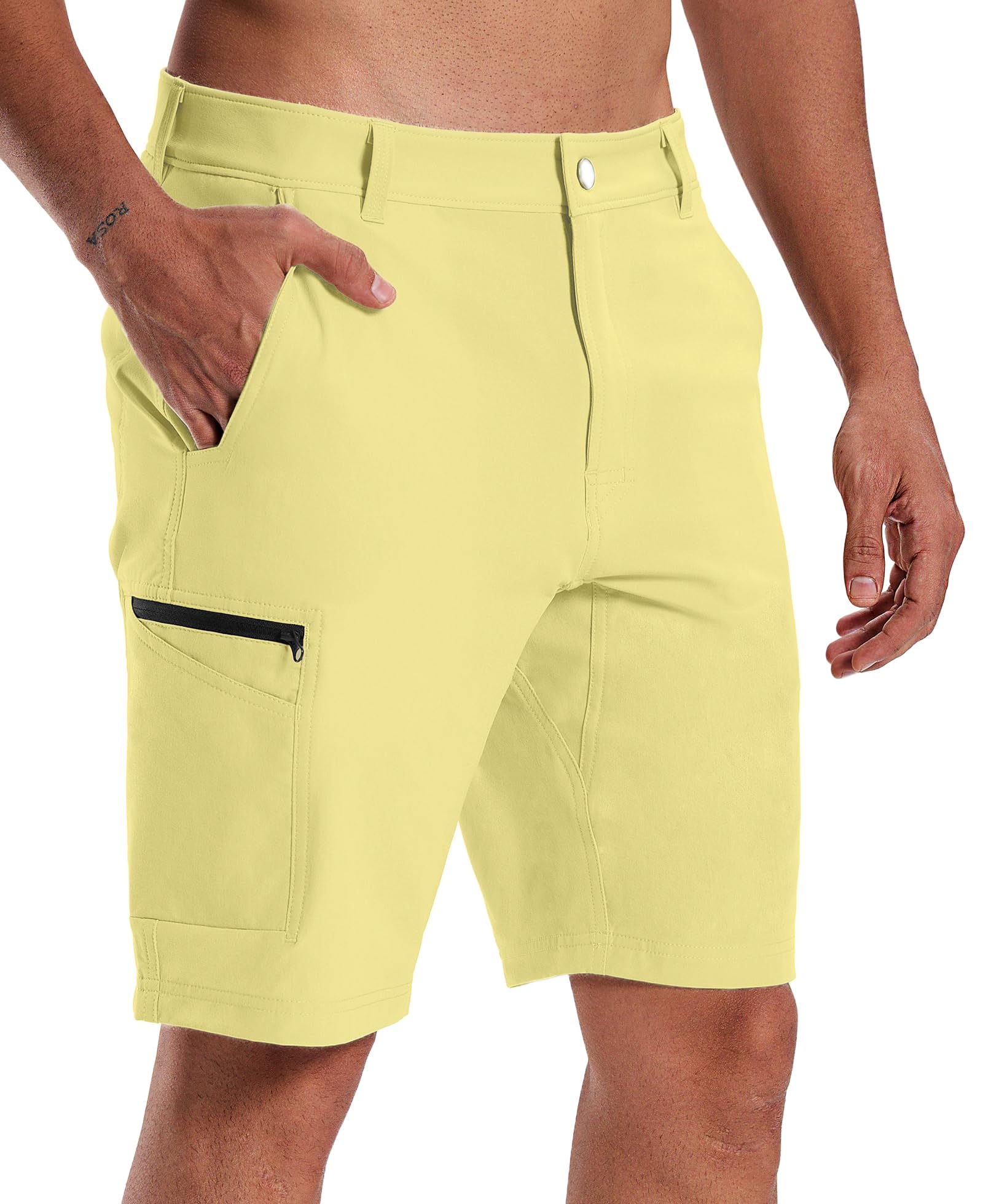 Susclude Men's Casual Shorts 10