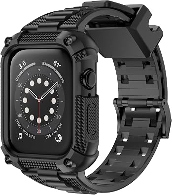 Wristitani Shockproof Rugged Case Band for Apple Watch