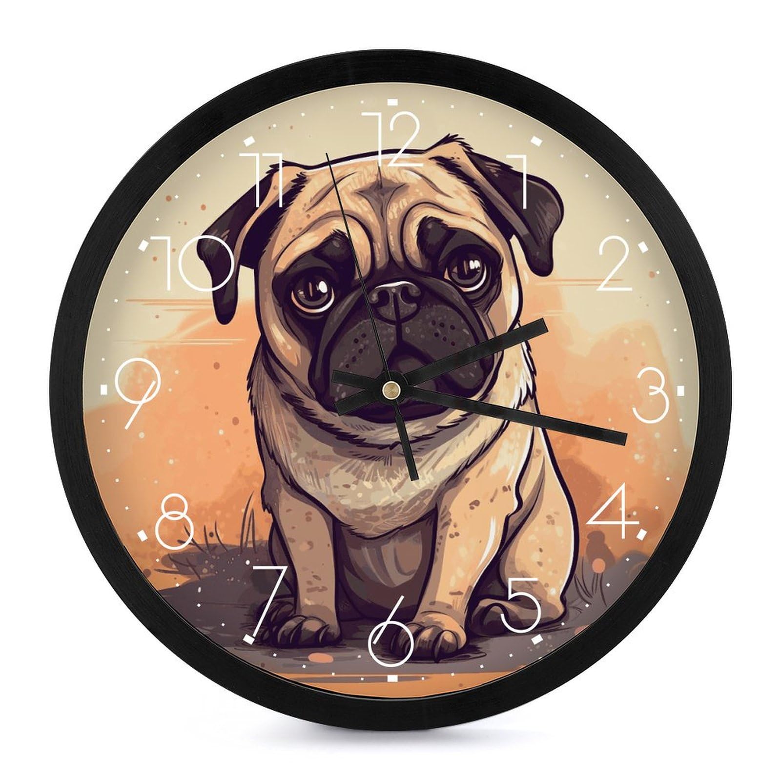 Horloge murale carlin silencieuse pour en finir avec le tic-tac