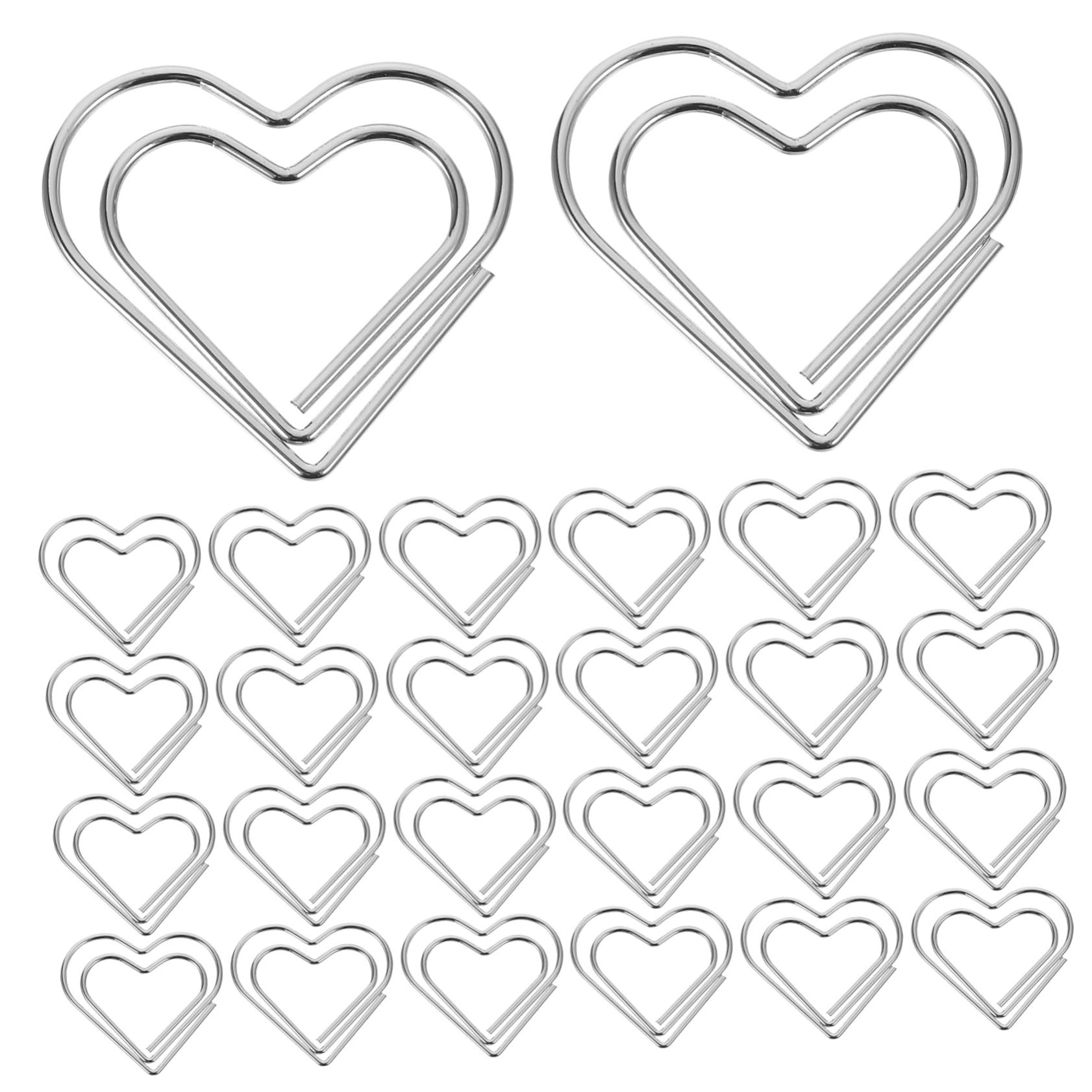 500pezzi Graffette Metalliche Clip Per Documenti Per e Scuola Design e Ottime Per Note e Biglietti
