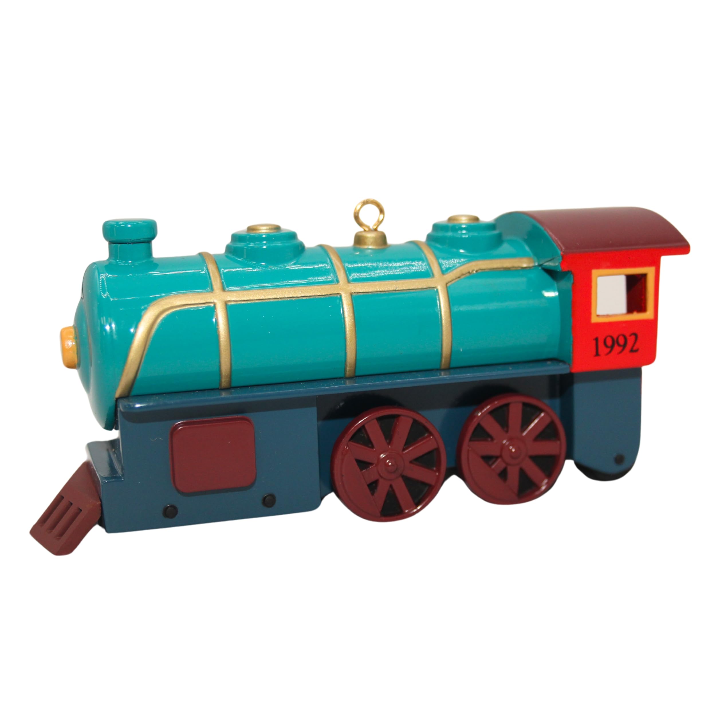 Locomotora Skyline serie 1992 adorno Hallmark qx5311 para coleccionistas de trenes vintage
