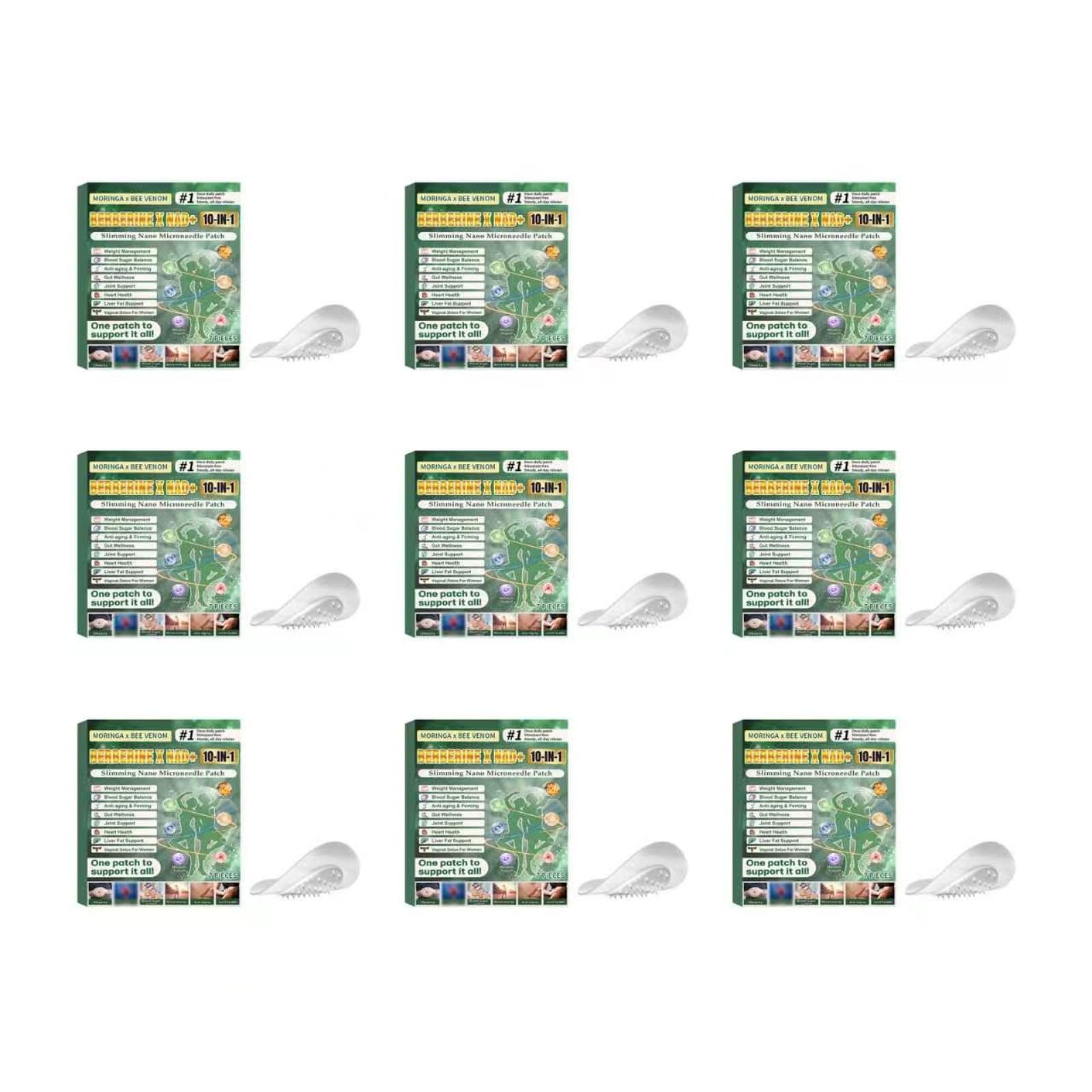 Patch Nano Microneedle Minceur Moringa x Berberine Patch Homme et Femme
