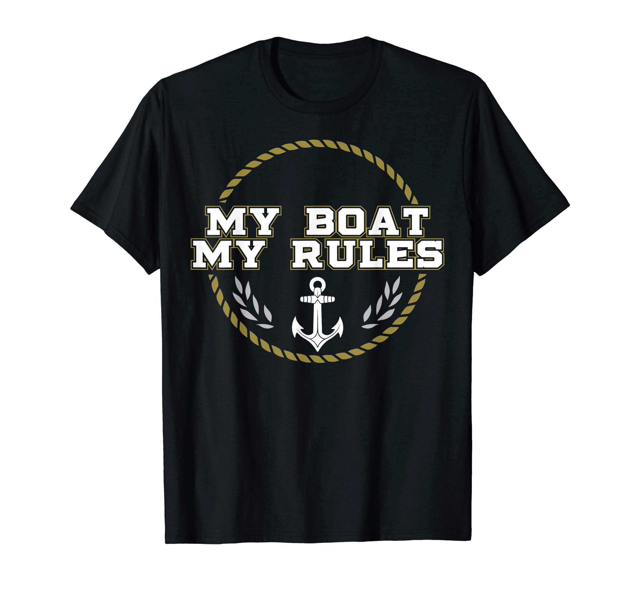 Gift Design for Captain of The Ship Sailor Boat Owners T-Shirt