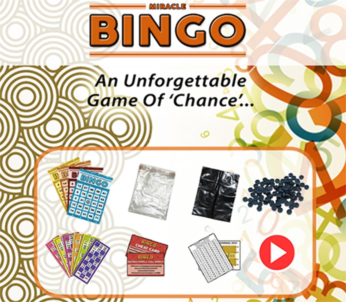 Murphy's Magic Supplies, Inc. Miracle Bingo by Doruk Ulgen | Trick | Stage | Parlor Performer