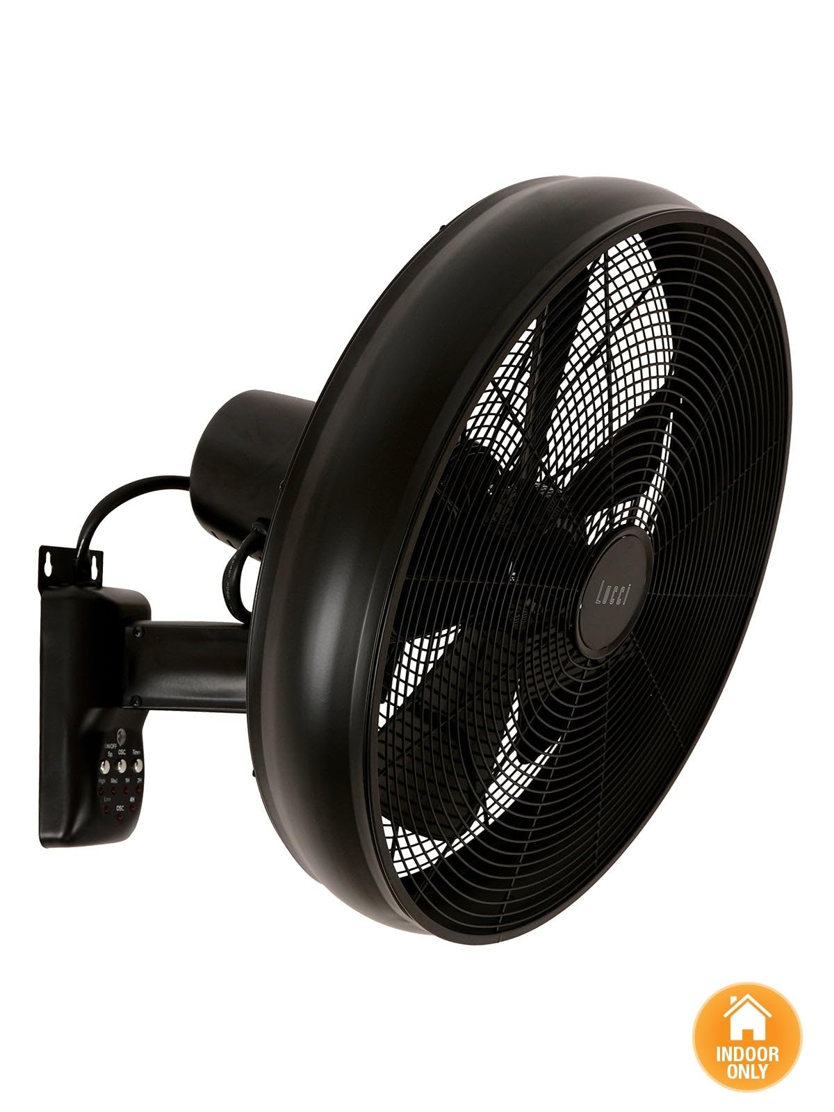 Lucci AIR Ventilateur Mural BK 213124EU Puissance: 50 W
