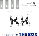 AprilAire 5822 Dehumidifier Hanging Kit for AprilAire Crawl Space, Basement, Whole-House Dehumidifier Models E070, E080, E100, E130, 1820, 1830, 1850, 1852, 1870, 1872