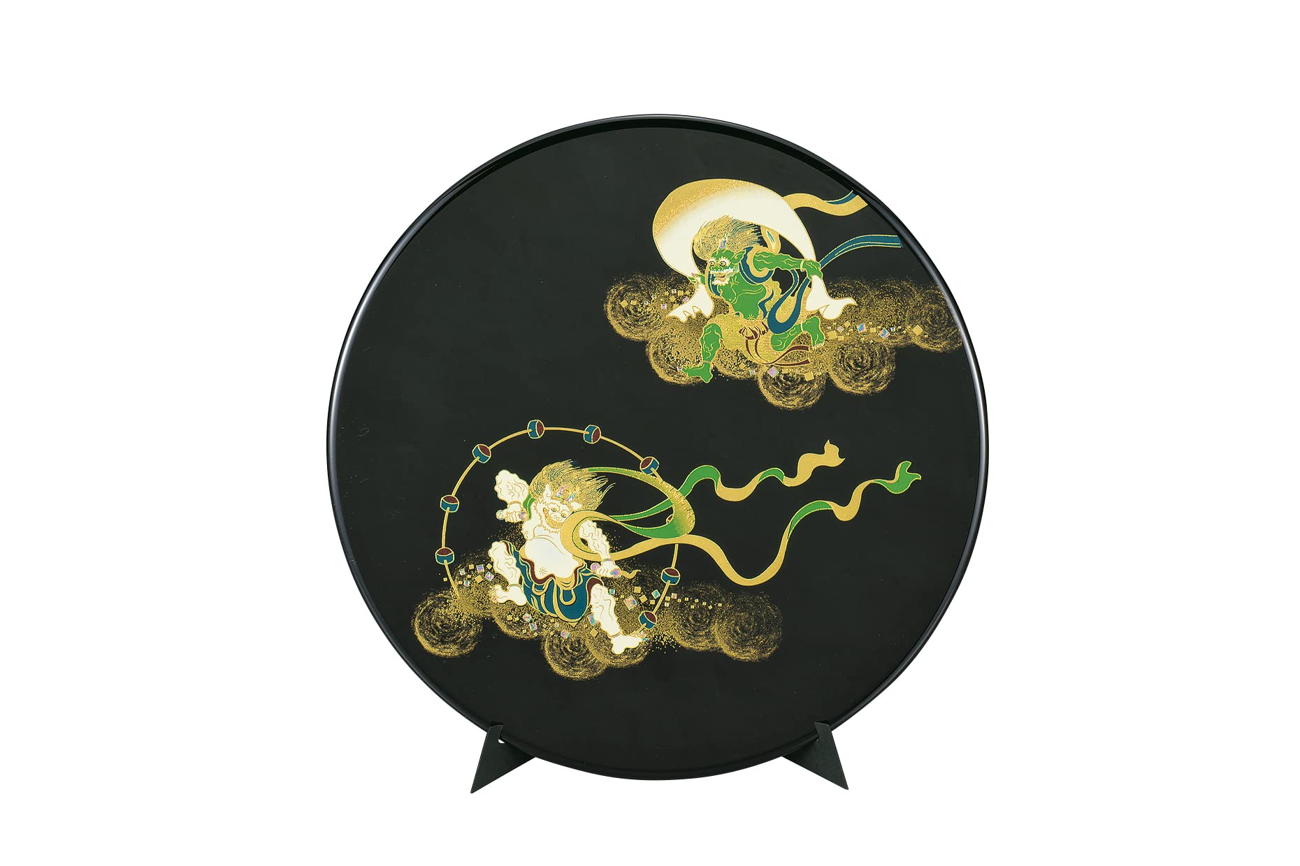 Amazon.co.jp: 中谷兄弟商会『山中漆器』漆芸丸マウスパッド（スタンド