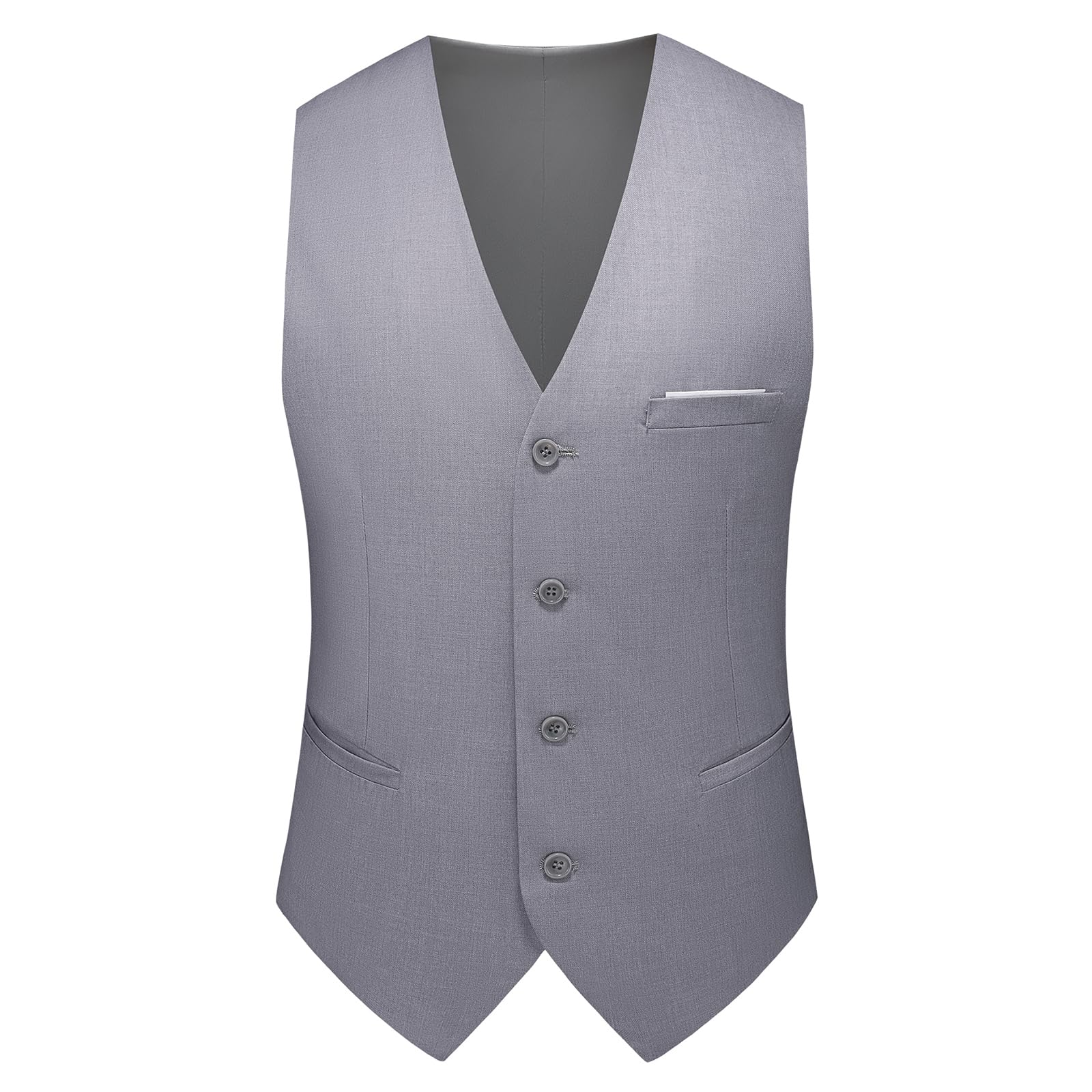 Traje de hombre 3 piezas Slim Fit traje de negocios boda cena formal dos botones traje de esmoquin para hombres clásico blazer chaleco pantalones conjunto