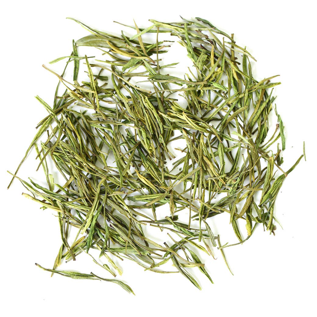 GOARTEA Anji Baipian Té Verde 250g 8.8oz Supreme An ji Bai Pian White Slice Loose Leaf Spring Chinese Green Tea
