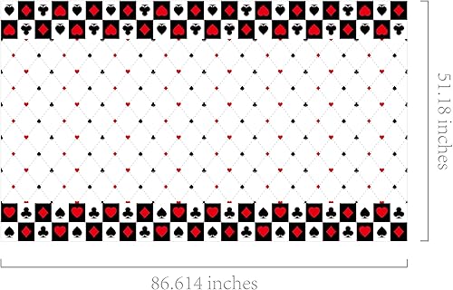 Miniatura 194 de CC HOME 1 pieza de mantel de plástico para fiesta de los 90 de 54 x 87 pulgadas de largo, mantel vintage retro de los 90 de hip hop, tema de 1990