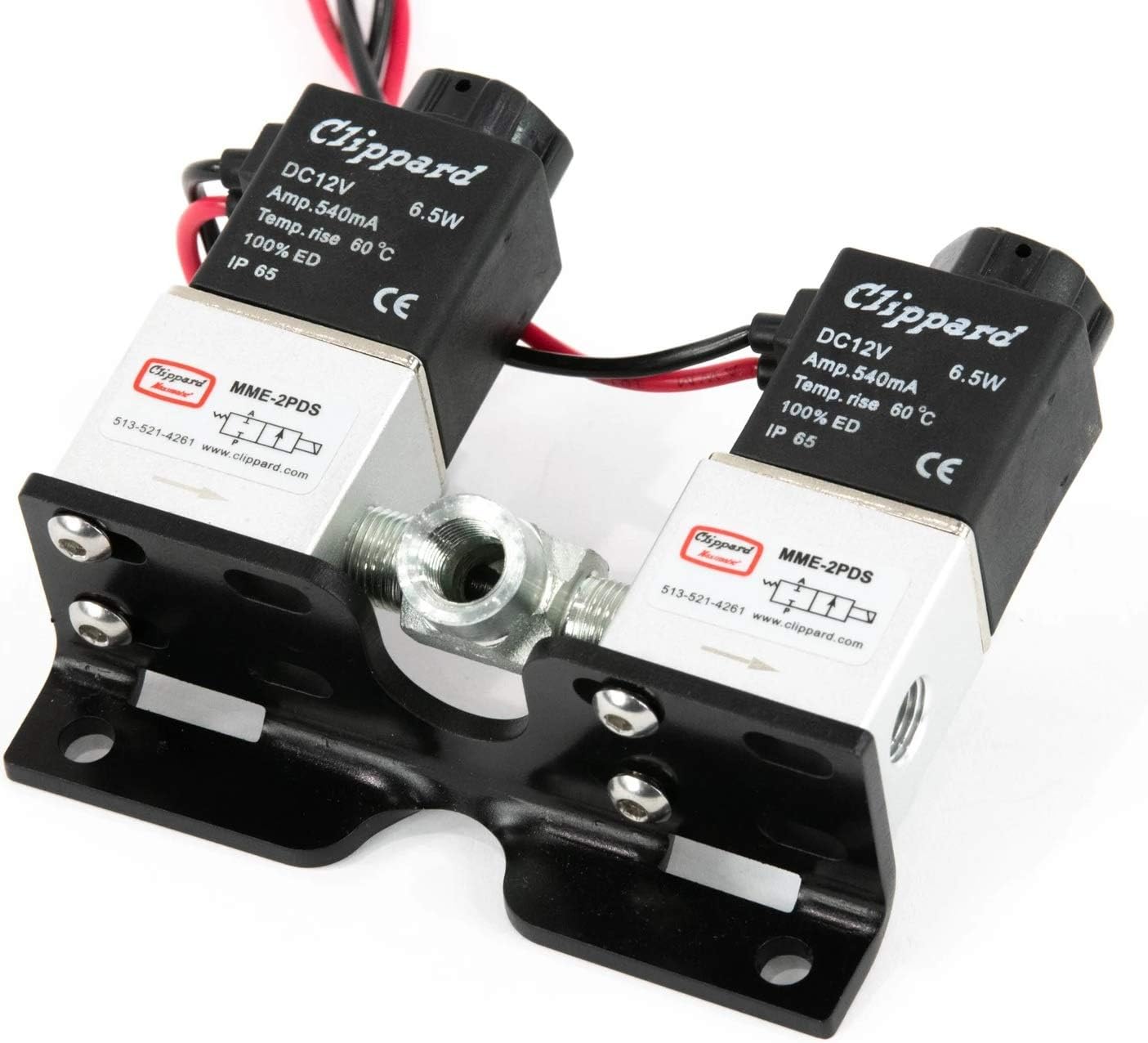 Motion Raceworks Boost Leash Dual Solenoid Mounting Bracket Clamp or Bolt On