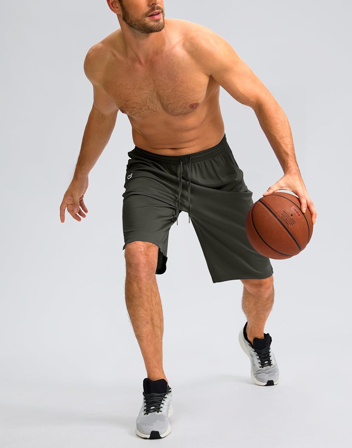 G Gradual Men's Athletic Shorts with Pockets 11" Long Basketball Shorts Lightweight Quick Dry Gym Workout Shorts for Men - Image 4