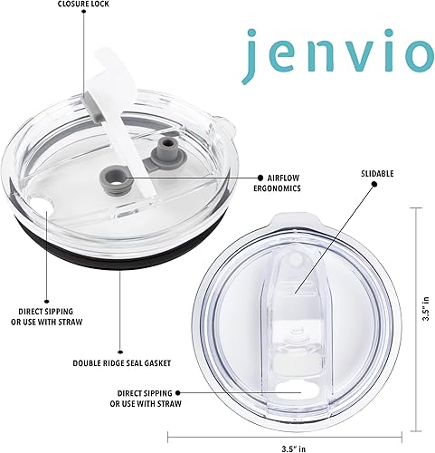 Miniatura 4 de JENVIO Regalos para golfistas | El hoyo 19 | Vaso de viaje de acero inoxidable con 2 tapas pajitas caja de regalo y tarjeta | Único padre divertido